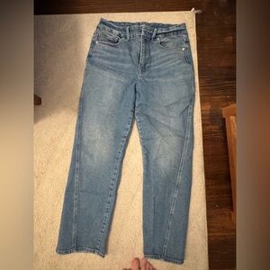 Good American Blue Ankle Jeans